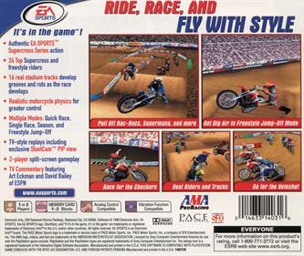 Supercross 2000 - Box - Back Image