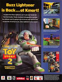 Disney-Pixar's Toy Story 2: Buzz Lightyear to the Rescue! - Advertisement Flyer - Front Image