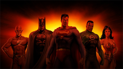Justice League Heroes - Fanart - Background Image