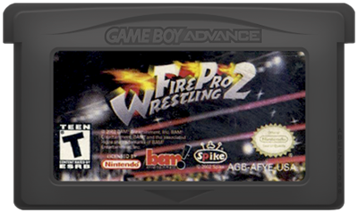 Fire Pro Wrestling 2 - Cart - Front Image