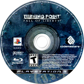 Turning Point: Fall of Liberty - Disc Image