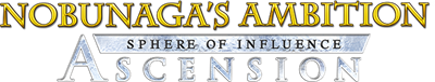 NOBUNAGA'S AMBITION: Sphere of Influence - Ascension - Clear Logo Image