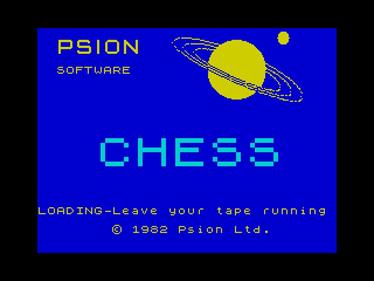 CHESS - Screenshot - Game Title Image