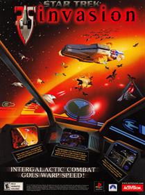 Star Trek: Invasion - Advertisement Flyer - Front Image