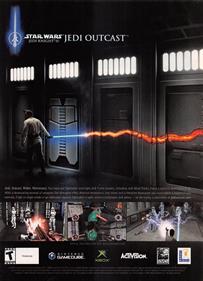 Star Wars: Jedi Knight II: Jedi Outcast - Advertisement Flyer - Front Image