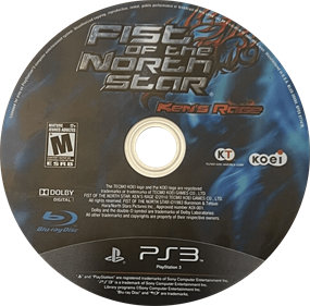 Fist of the North Star: Ken's Rage - Disc Image