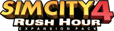 SimCity 4: Rush Hour - Clear Logo Image