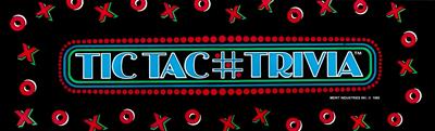 Tic Tac Trivia - Arcade - Marquee Image