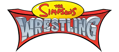 The Simpsons Wrestling - Clear Logo Image