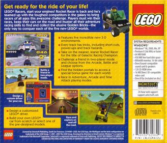 LEGO Racers 2 - Box - Back Image