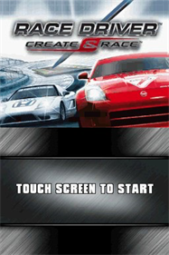 Race Driver: Create & Race - Screenshot - Game Title Image