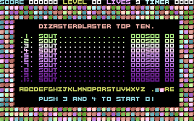 Dizasterblaster - Screenshot - Game Title Image