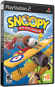 Snoopy vs The Red Baron - Box - 3D Image