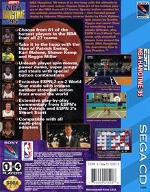 ESPN NBA Hangtime '95 - Fanart - Box - Back Image