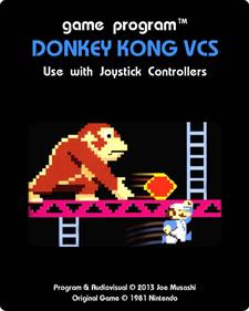 Donkey Kong VCS - Fanart - Box - Front Image