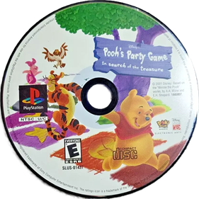 Disney's Pooh's Party Game: In Search of the Treasure - Disc Image