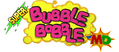 Super Bubble Bobble MD - Clear Logo Image