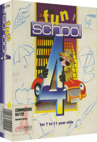 Fun School 4: for 7 to 11 Year Olds - Box - 3D Image