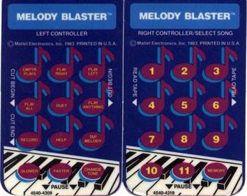 Melody Blaster - Arcade - Controls Information Image