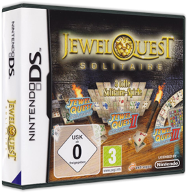 Jewel Quest Solitaire Trio - Box - 3D Image