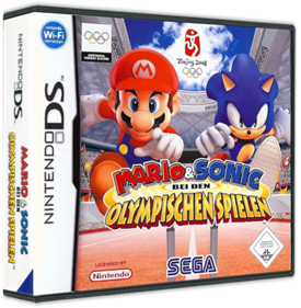 Mario & Sonic at the Olympic Games - Box - 3D Image