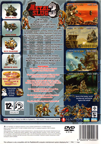 Metal Slug 3 - Box - Back Image