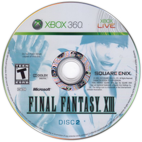 Final Fantasy XIII - Disc Image