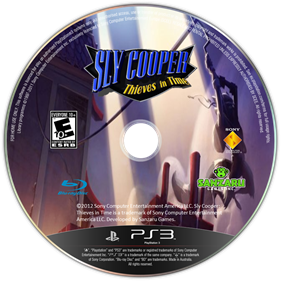 Sly Cooper: Thieves in Time - Disc Image