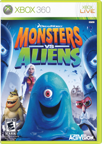 Monsters vs. Aliens - Box - Front - Reconstructed Image