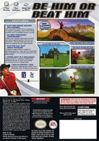 Tiger Woods PGA Tour 2003 - Box - Back Image