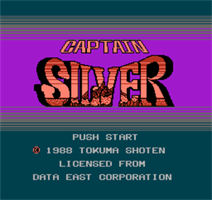 Captain Silver - Screenshot - Game Title Image