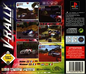 V-Rally 97 Championship Edition - Box - Back Image