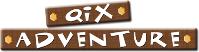 Qix Adventure - Clear Logo Image