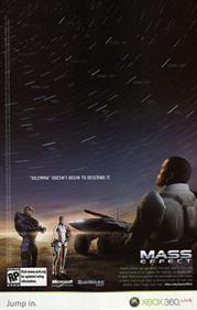 Mass Effect - Advertisement Flyer - Front Image