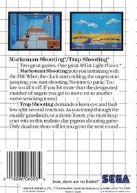 Marksman Shooting & Trap Shooting - Box - Back Image