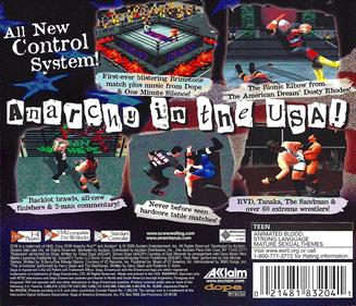 ECW Anarchy Rulz - Box - Back Image
