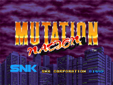 Mutation Nation - Screenshot - Game Title Image