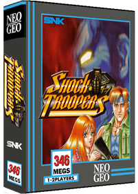 Shock Troopers - Box - 3D Image