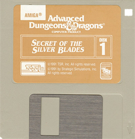 Secret of the Silver Blades - Disc