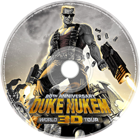 Duke Nukem 3D: 20th Anniversary World Tour - Fanart - Disc Image