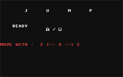 Jump (Compute!) - Screenshot - Game Title Image