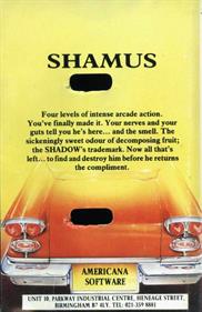 Shamus - Box - Back Image