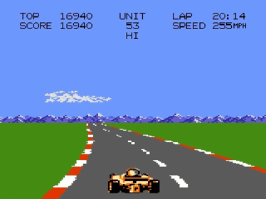 Pole Position II - Screenshot - Gameplay Image