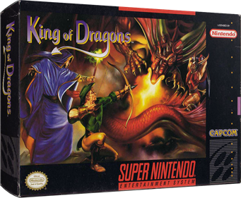 King of Dragons - Box - 3D Image