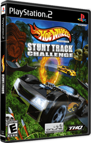 Hot Wheels: Stunt Track Challenge - Box - 3D Image