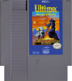 Ultima: Warriors of Destiny - Cart - Front Image