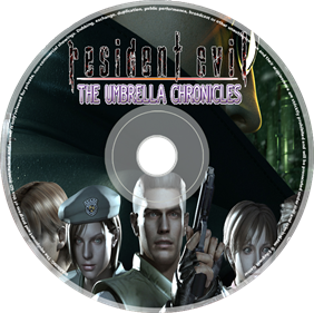 Resident Evil: The Umbrella Chronicles - Fanart - Disc Image