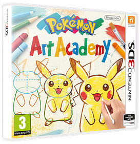 Pokémon Art Academy - Box - 3D Image