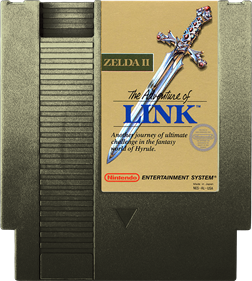Zelda II: The Adventure of Link - Cart - Front Image