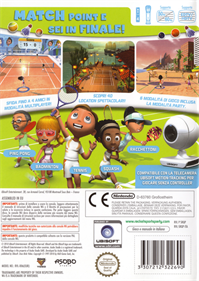 Racquet Sports - Box - Back Image